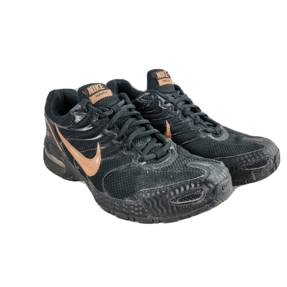 Nike Air Torch 4 Womens Black Peach Sneakers